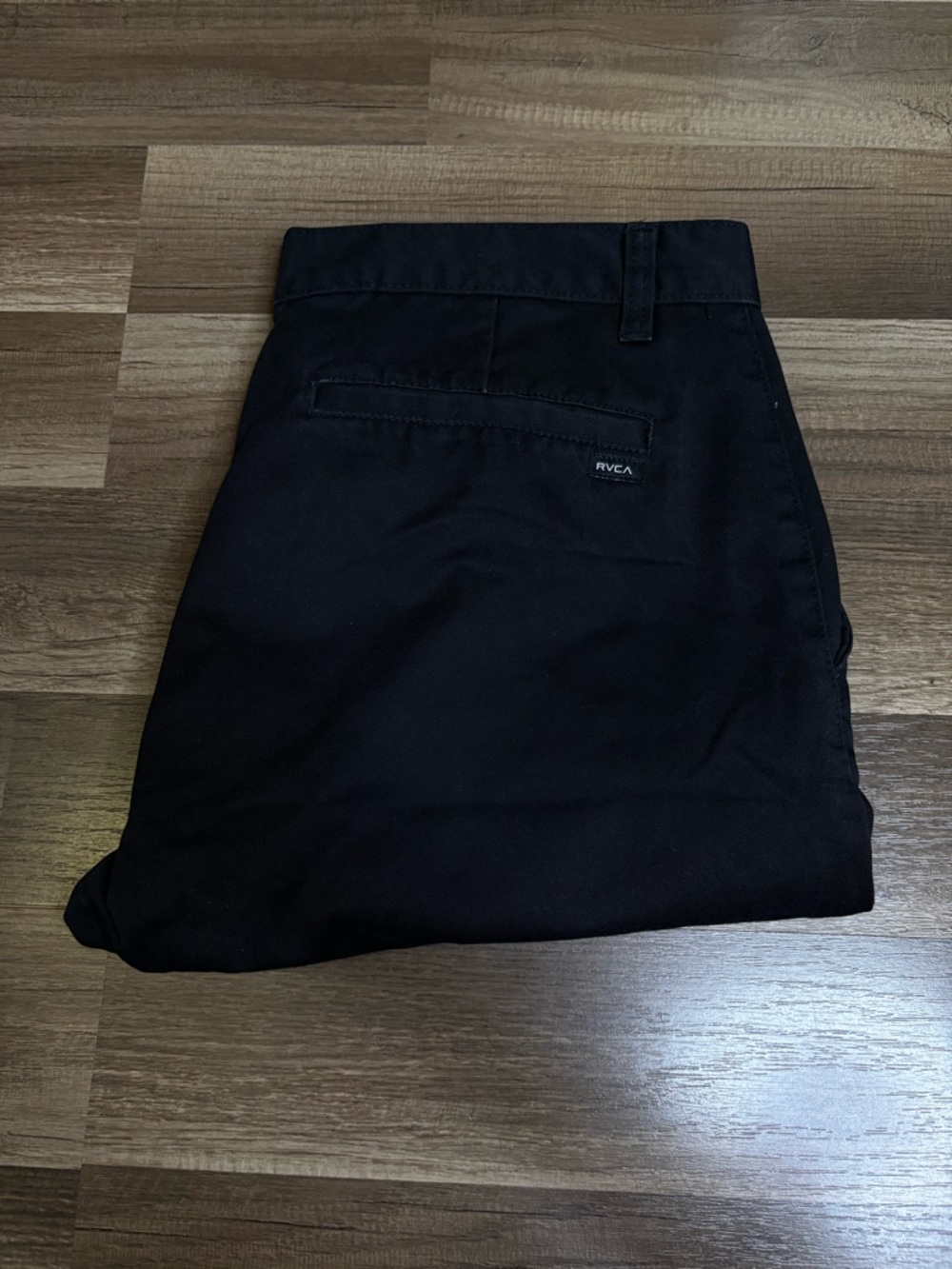 RVCA Black Casual Chino Pants